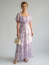 Vaelis |  Flutter Sleeve Midi Dress