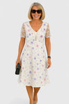 Brislyn | Elegant Midi Dress