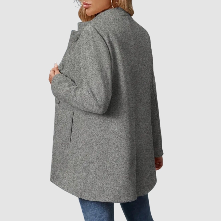 Modique™ - Elegant & Timeless Coat with Stand-Up Collar