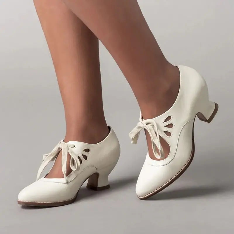 Abigail™ - Orthopedic Leather Heeled Sandals