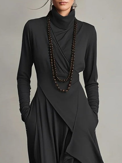 Malva | High Neck Maxi Dress