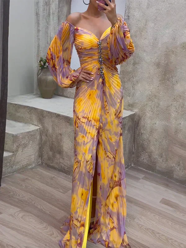 Kristine | Elegant Dress with V-Neck