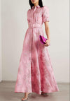 Anabella - Dress with Short Puff Sleeves
