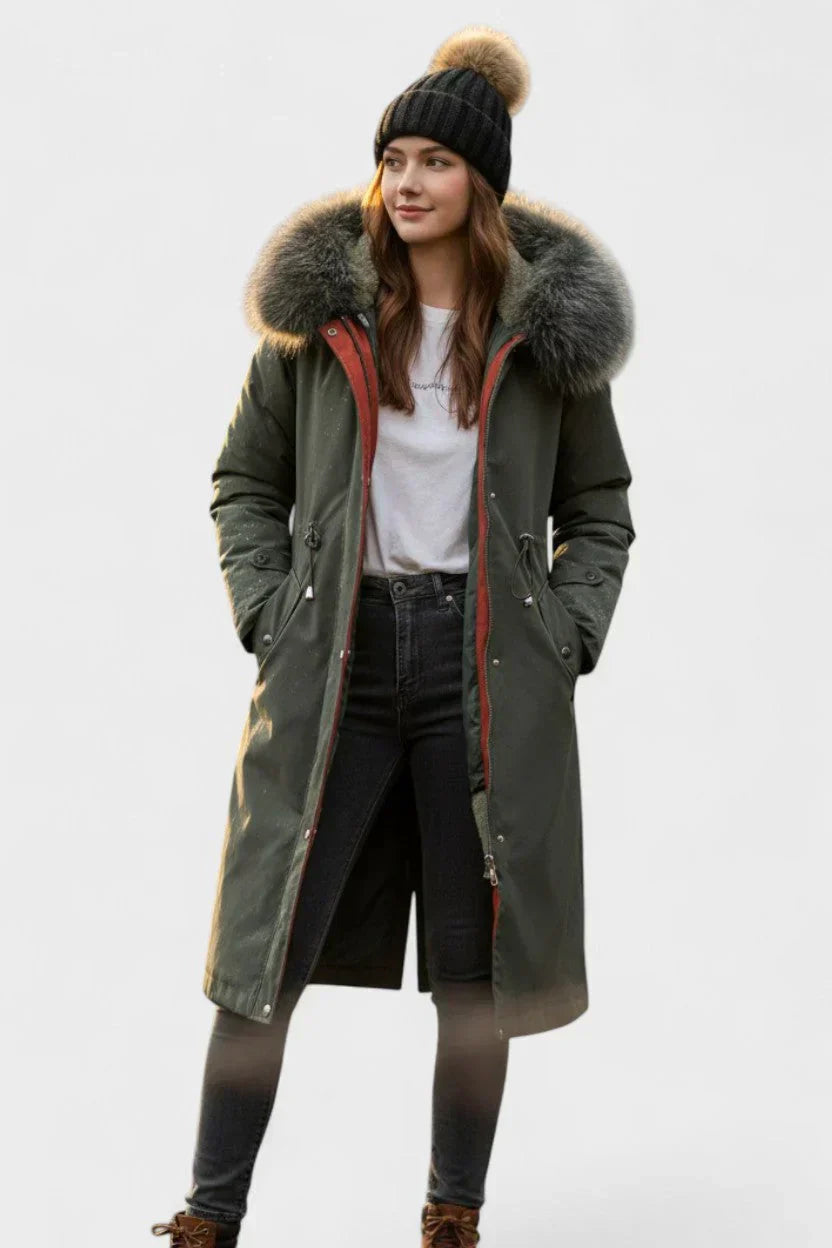 Frostra™ – Autumn Jacket with Hood and Soft Collar