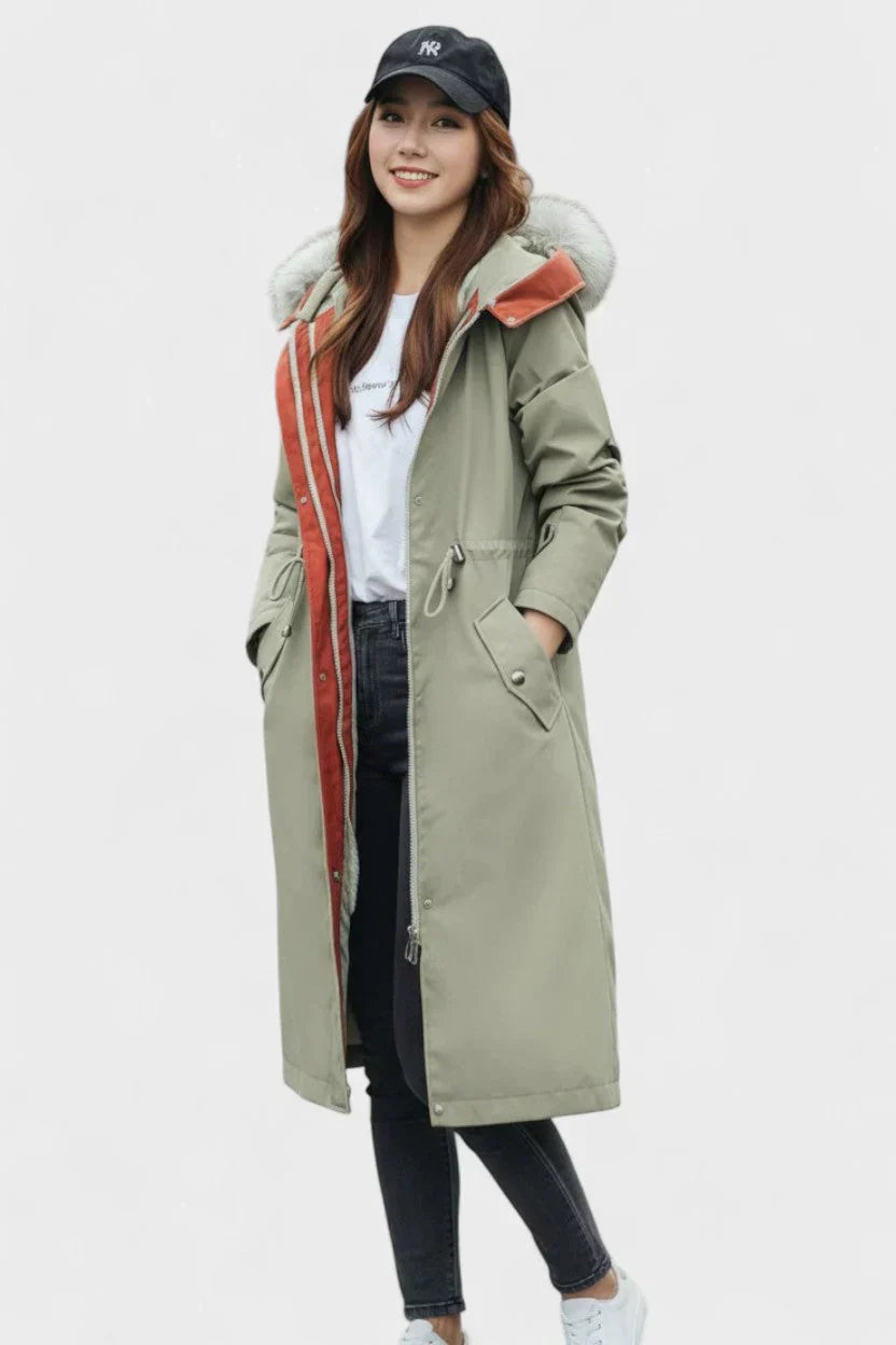 Frostra™ – Autumn Jacket with Hood and Soft Collar